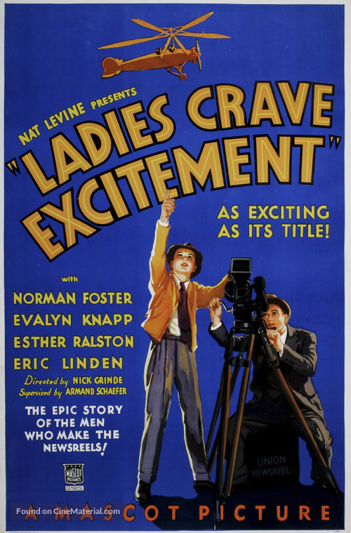 Ladies Crave Excitement - Movie Poster