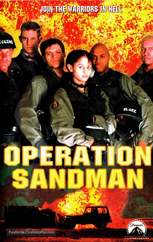 Operation Sandman - VHS movie cover