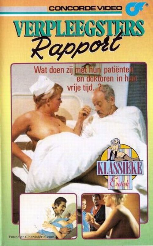 Krankenschwestern-Report - Dutch VHS movie cover
