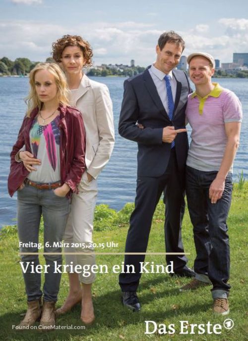 Vier kriegen ein Kind - German Movie Cover