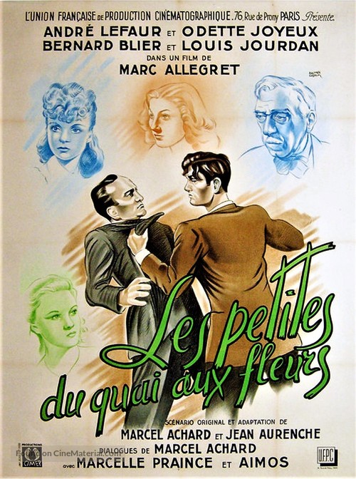 Les petites du quai aux fleurs - French Movie Poster