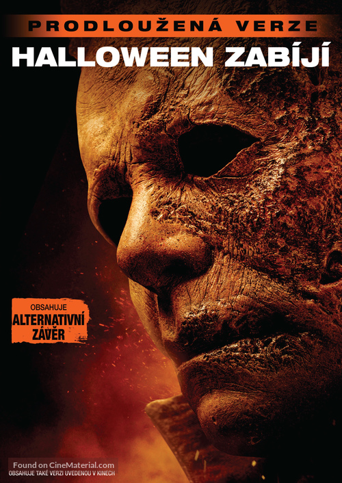 Halloween Kills - Czech DVD movie cover