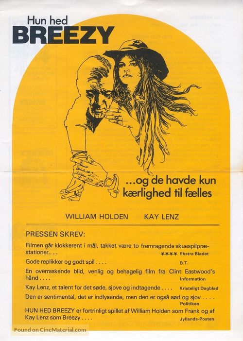 Breezy - Swedish Movie Poster