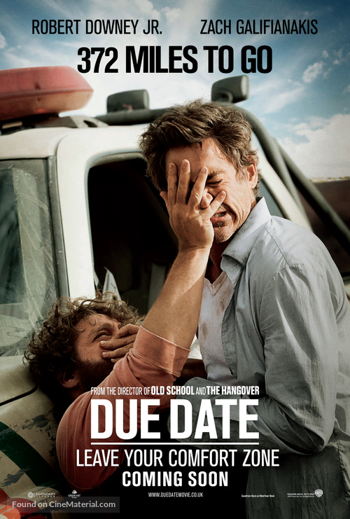 Due Date - British Movie Poster