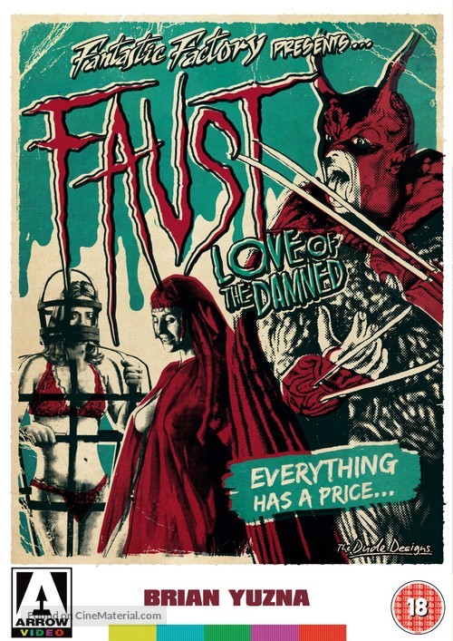 Faust: Love of the Damned - British Movie Cover