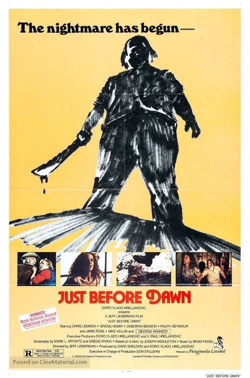 Just Before Dawn - Movie Poster