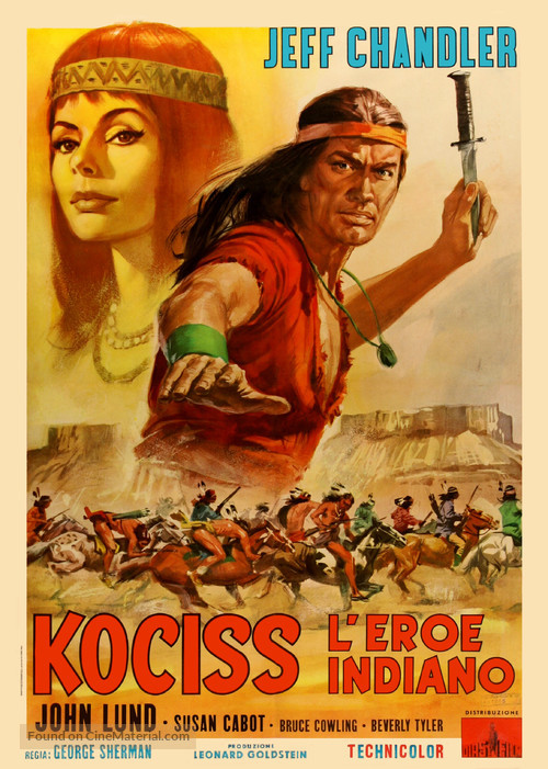 The Battle at Apache Pass - Italian Movie Poster