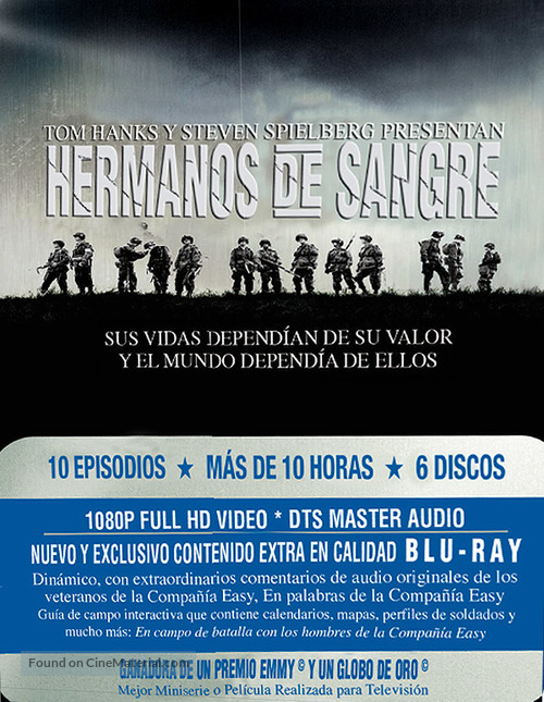 &quot;Band of Brothers&quot; - Spanish DVD movie cover