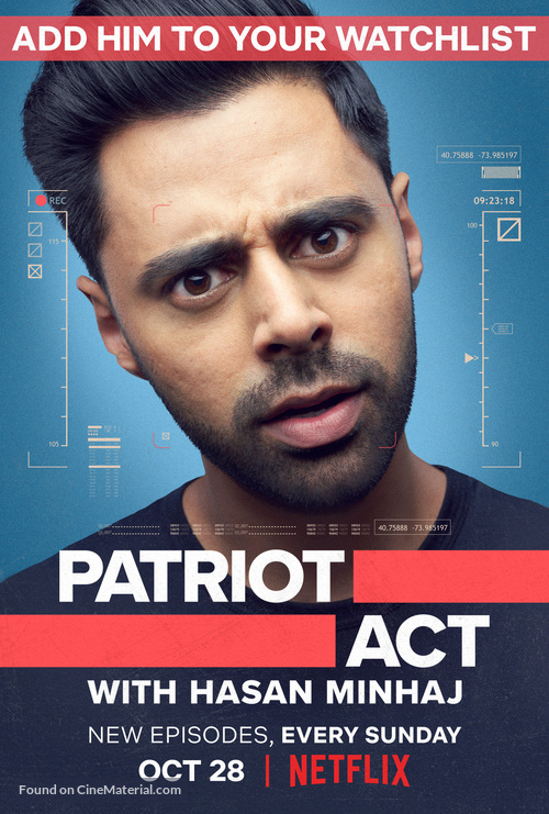 &quot;Patriot Act with Hasan Minhaj&quot; - Movie Poster