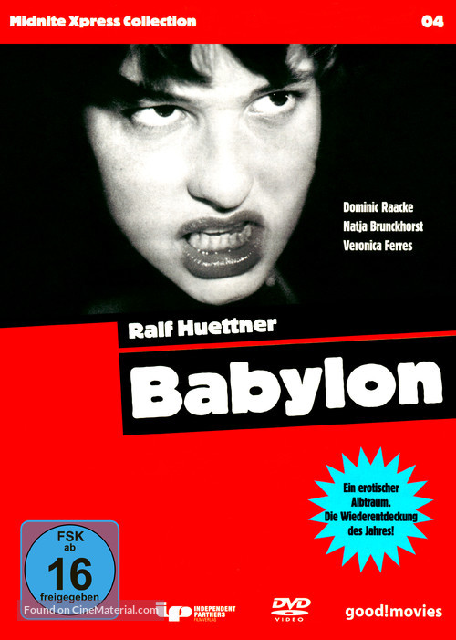 Babylon - Im Bett mit dem Teufel - German Movie Cover
