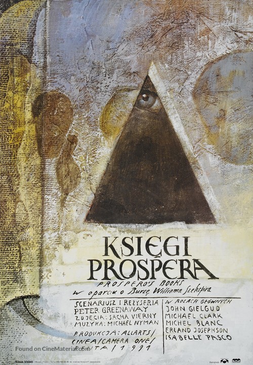 Prospero&#039;s Books - Polish Movie Poster