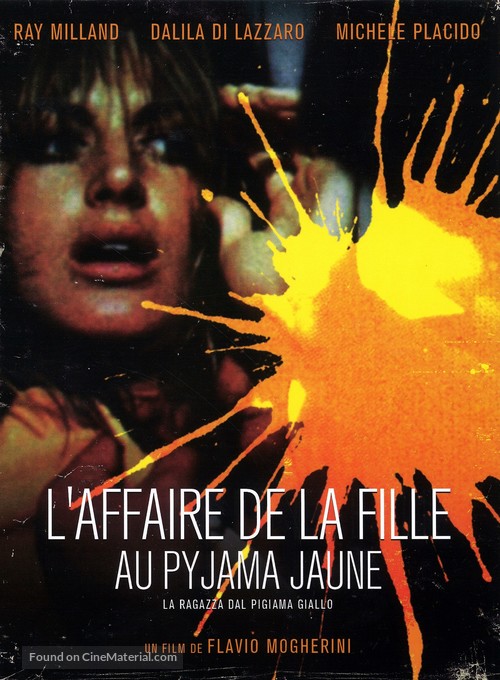La ragazza dal pigiama giallo - French Movie Cover
