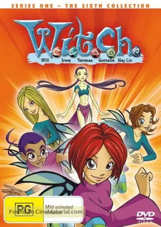 &quot;W.I.T.C.H.&quot; - Australian DVD movie cover