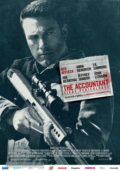 The Accountant - Romanian Movie Poster