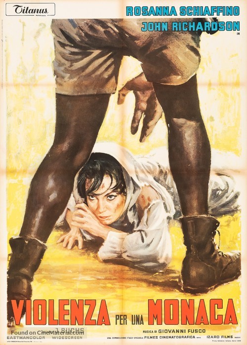 Encrucijada para una monja - Italian Movie Poster