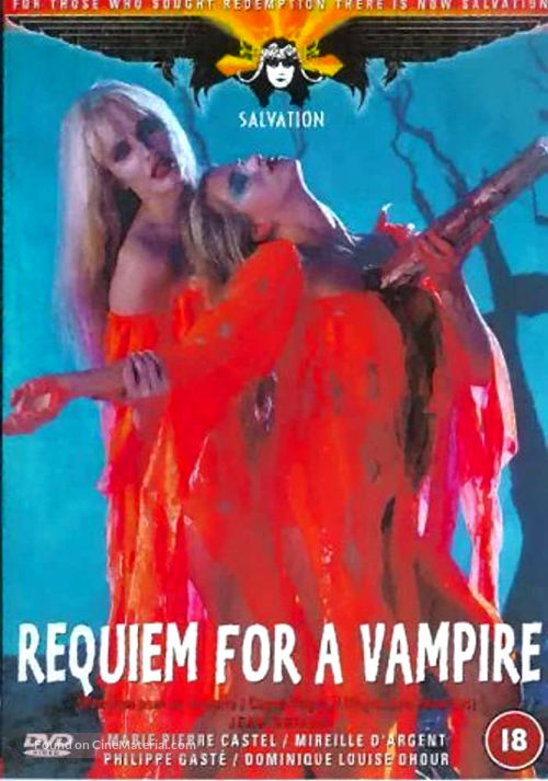 Vierges et vampires - British DVD movie cover