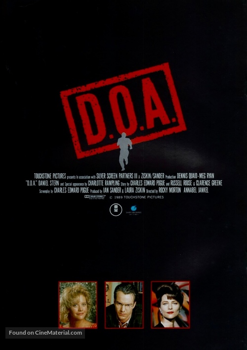 DOA - Japanese Movie Poster