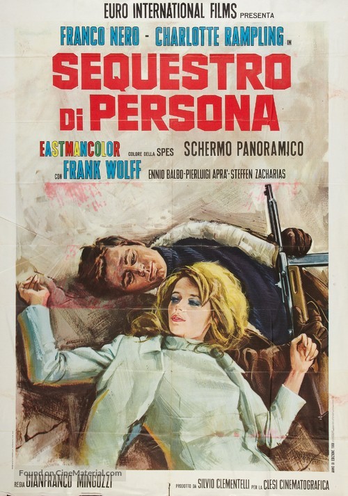 Sequestro di persona - Italian Movie Poster