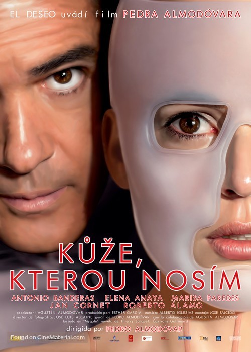 La piel que habito - Czech Movie Poster