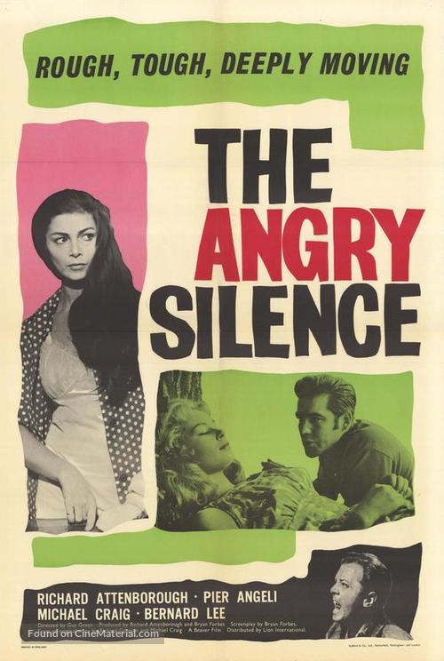 The Angry Silence - British Movie Poster