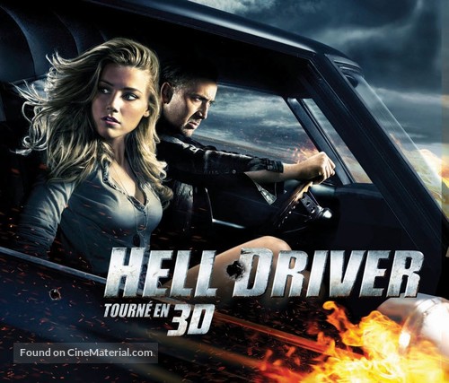 Drive Angry - French Movie Poster