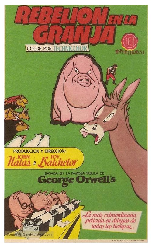 Animal Farm - Spanish Movie Poster