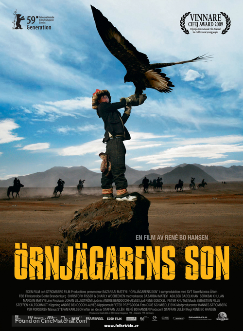 Eagle Hunter&#039;s Son - Swedish Movie Poster