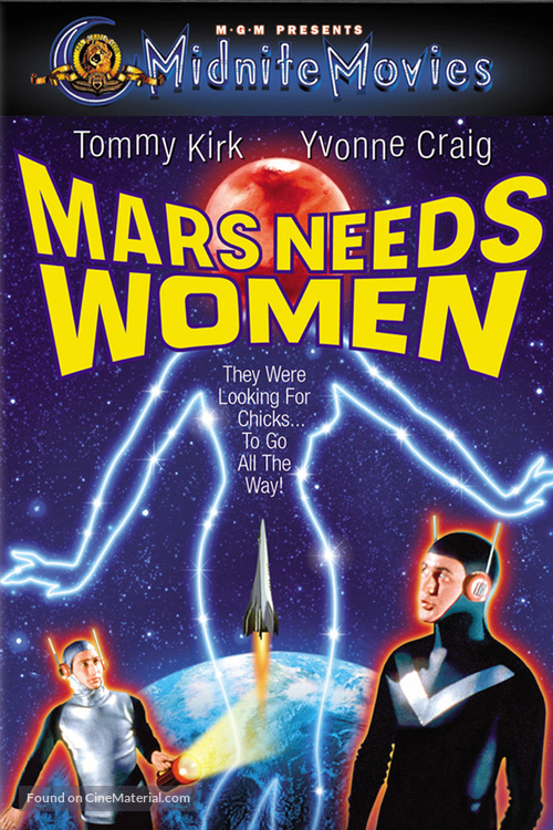 Mars Needs Women - DVD movie cover