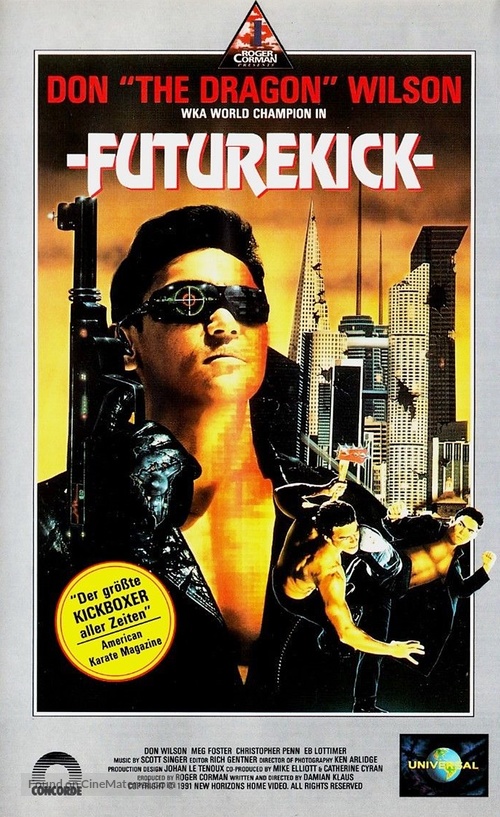 Future Kick - German VHS movie cover