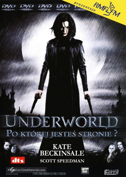 Underworld - Polish DVD movie cover