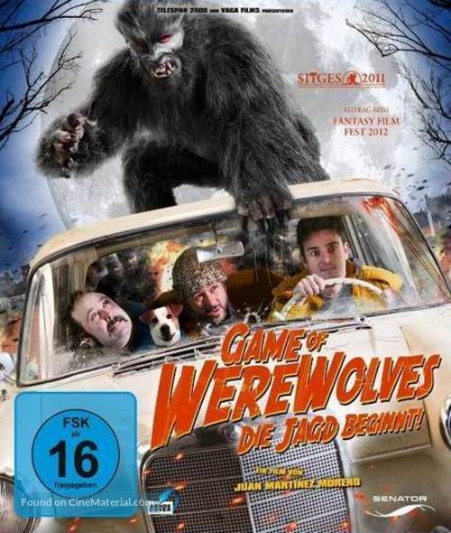 Lobos de Arga - German Blu-Ray movie cover