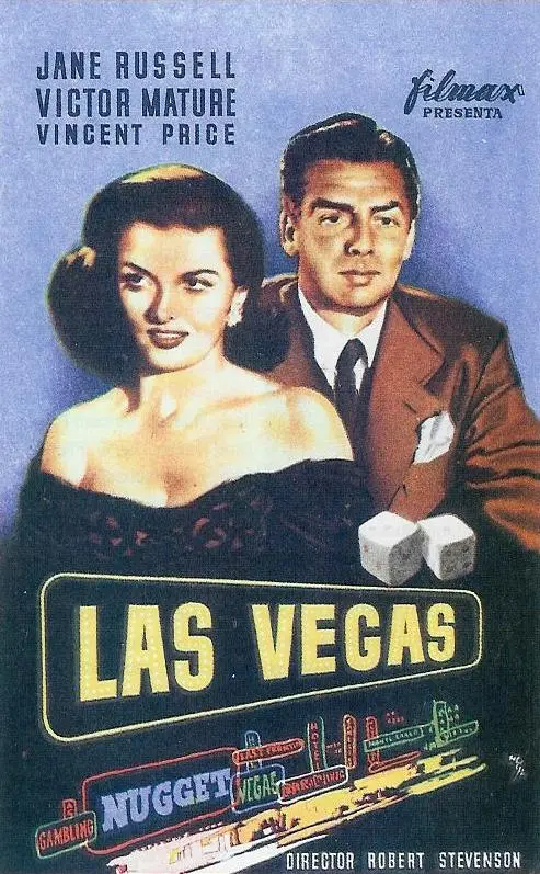 The Las Vegas Story 1952 Spanish Movie Poster