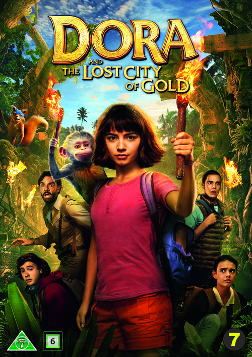 Dora and the Lost City of Gold - Danish DVD movie cover