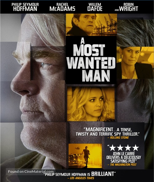 A Most Wanted Man - Blu-Ray movie cover