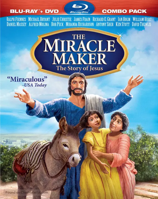 The Miracle Maker - Blu-Ray movie cover