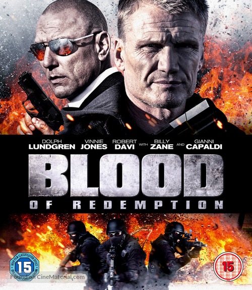 Blood of Redemption - British Blu-Ray movie cover