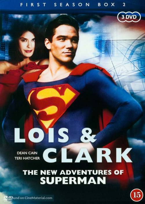 &quot;Lois &amp; Clark: The New Adventures of Superman&quot; - Danish Movie Cover