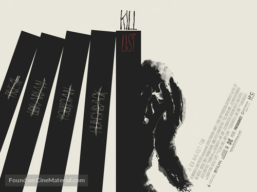 Kill List - British Movie Poster