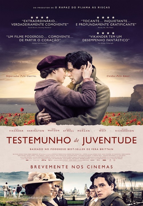 Testament of Youth - Portuguese Movie Poster