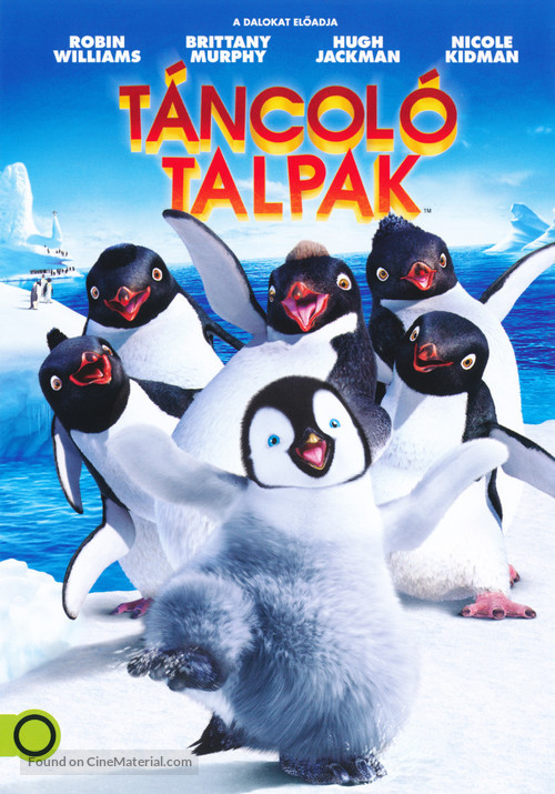 Happy Feet - Hungarian DVD movie cover