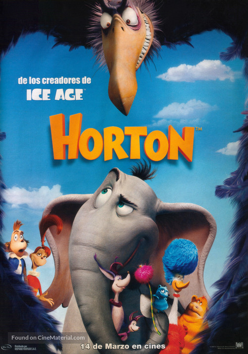 Horton Hears a Who! - Spanish Movie Poster