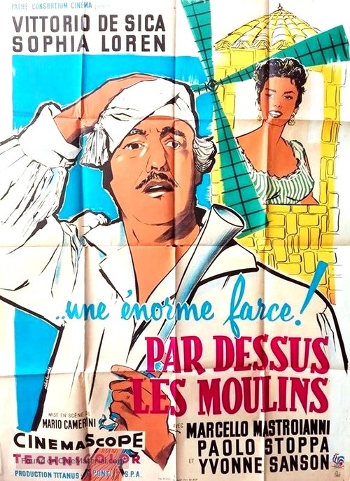 La bella mugnaia - French Movie Poster