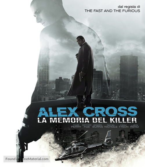 Alex Cross - Italian Blu-Ray movie cover