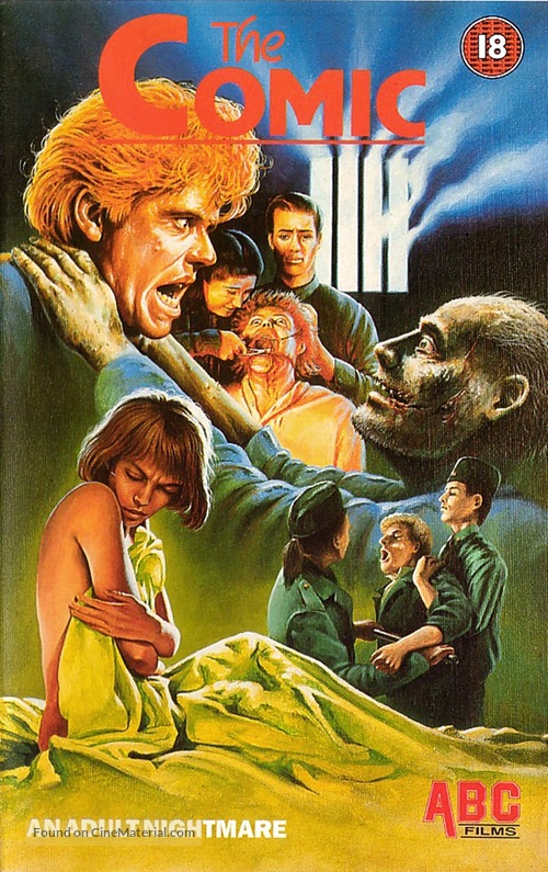 The Comic - British VHS movie cover