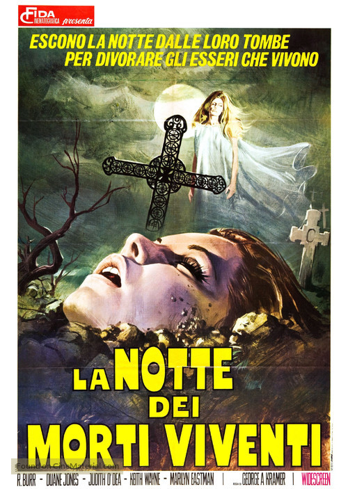 Night of the Living Dead - Italian Movie Poster