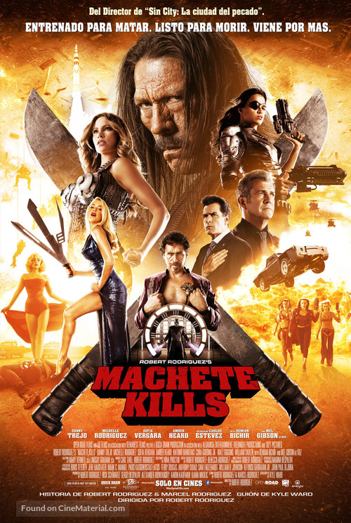 Machete Kills - Argentinian Movie Poster