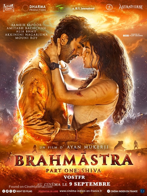 Brahmastra - French Movie Poster