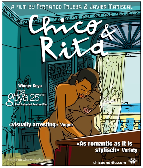Chico &amp; Rita - Swiss Movie Poster