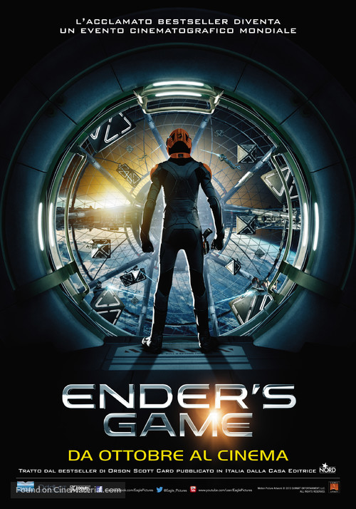 Ender&#039;s Game - Italian Movie Poster
