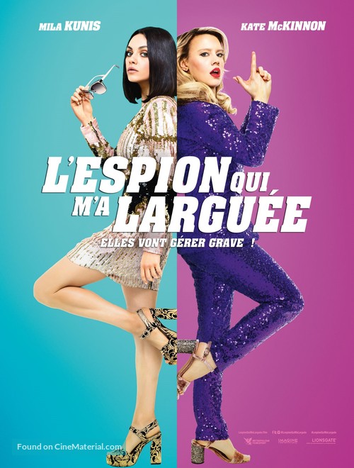 The Spy Who Dumped Me - French Movie Poster